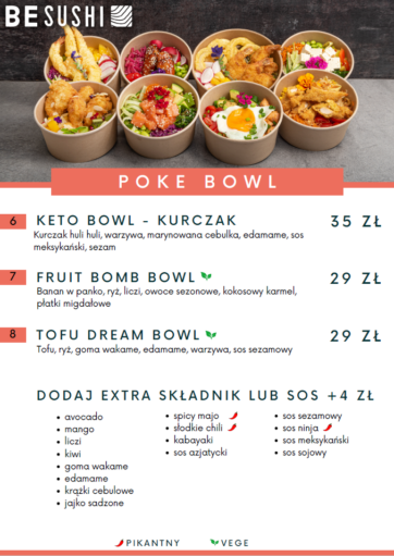 Witamy w naszym gronie wyspę Be Sushi