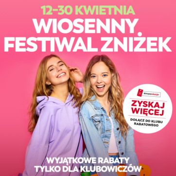 Wiosenny festiwal zniżek!