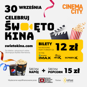 Celebruj Święto Kina w Cinema City!