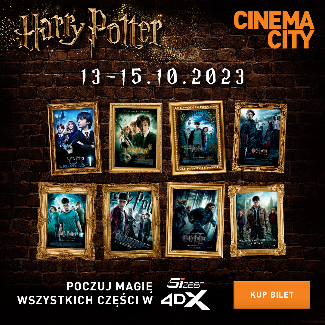 Harry Potter wraca do Cinema City w technologii 4DX! Centrum Handlowe