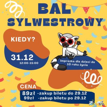ðBAL SYLWESTROWY DLA DZIECIð