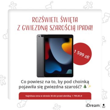 iPad już od 1 599 zł w iDream!