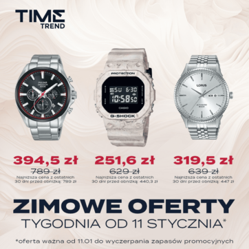 Zimowe Oferty tygodnia w Time Trend