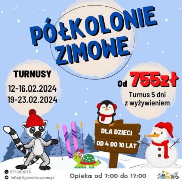 ❄️PÓŁKOLONIE ZIMOWE❄️