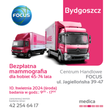 Bezpłatna mammografia w CH Focus
