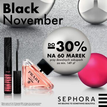 Black November do -30% na 60 marek