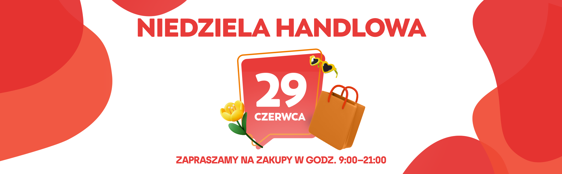 Niedziela handlowa 29 czerwca!