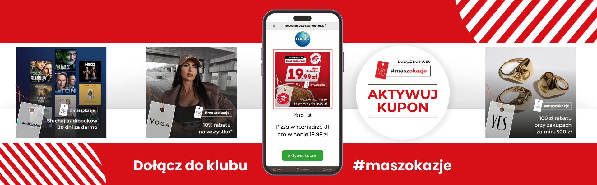 Dołącz do klubu #maszokazje i łap zniżki!